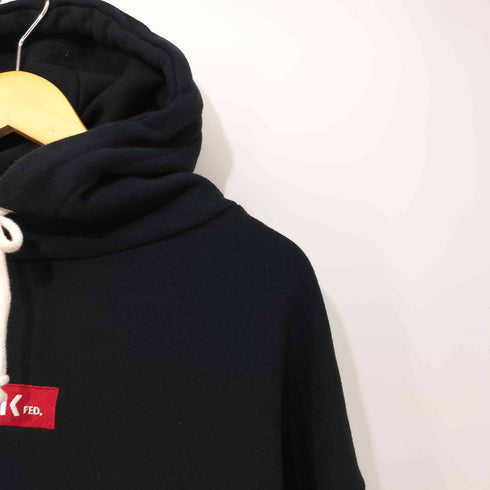 ミルクフェド MILKFED. BAR BIG SWEAT HOODIE ロゴパーカー レディース ONE SIZE