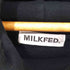 ミルクフェド MILKFED. BAR BIG SWEAT HOODIE ロゴパーカー レディース ONE SIZE