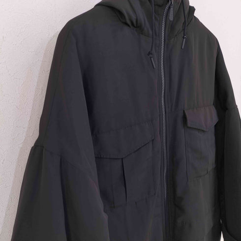 ホワイトマウンテニアリング WHITE MOUNTAINEERING ハイブリッドダウンオーバーサイズパーカ レディース JPN:XL