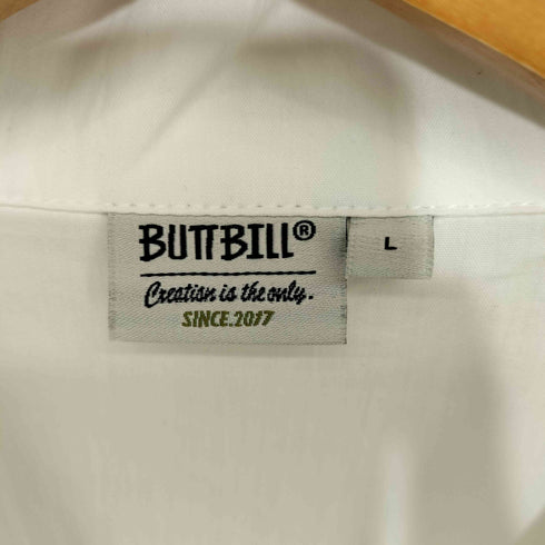 BUTTBILL ハーフスナップシャツ メンズ import:L L