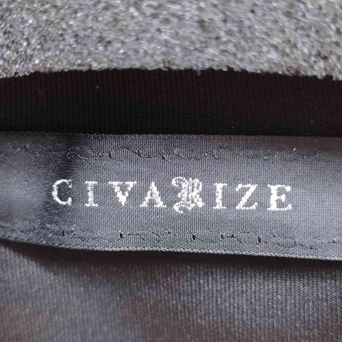 シヴァーライズ CIVARIZE 切替 ポンチョパーカー メンズ