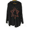 シヴァーライズ CIVARIZE 六芒星レースアップポンチョパーカー メンズ