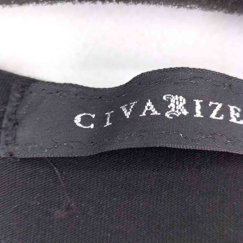 シヴァーライズ CIVARIZE 六芒星レースアップポンチョパーカー メンズ