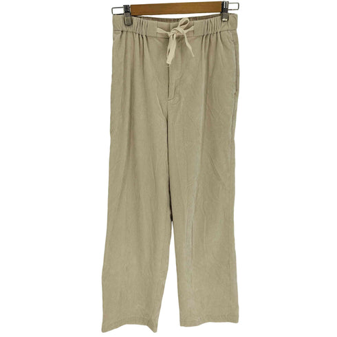マカフィー MACPHEE 22AW ストレッチコーデュロイ イージーストレートパンツ レディース JPN:36