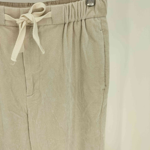 マカフィー MACPHEE 22AW ストレッチコーデュロイ イージーストレートパンツ レディース JPN:36