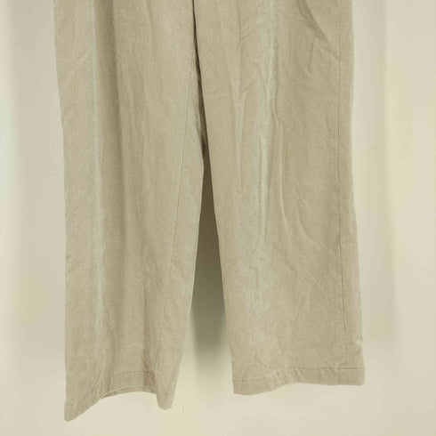 マカフィー MACPHEE 22AW ストレッチコーデュロイ イージーストレートパンツ レディース JPN:36