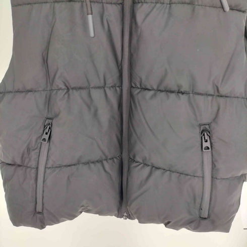 ザラ ZARA フーデッド 中綿ベスト レディース import:L