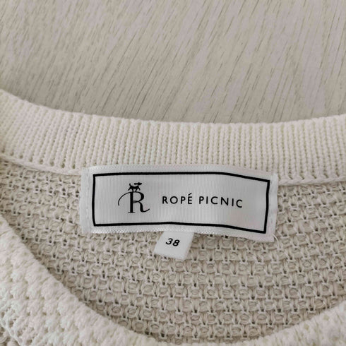ロペピクニック Rope Picnic 金ボタンハーフスリーブニットカーディガン レディース JPN:38