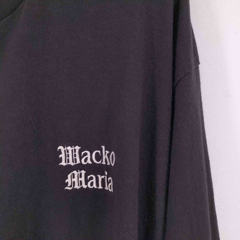 ワコマリア WACKO MARIA フロント刺繍 L/S Tシャツ メンズ JPN:XXL