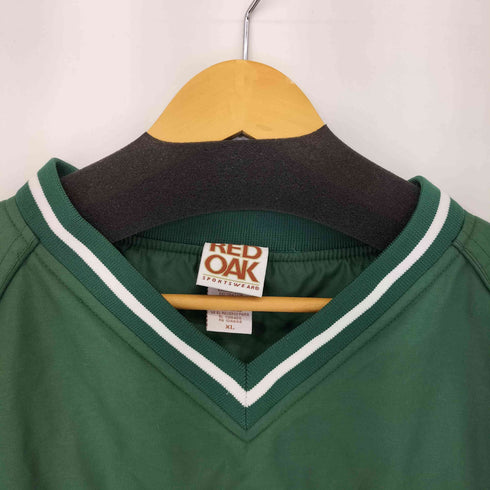 RED OAK カレッジ刺繍ポリプルオーバー ピステ メンズ import:XL