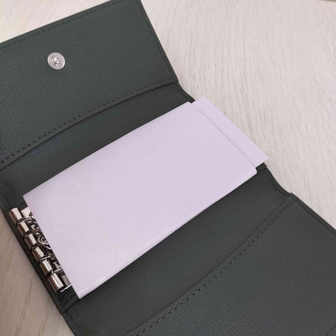ポロラルフローレン POLO RALPH LAUREN ポニー刻印 エンボス加工 5連 レザー キーケース メンズ