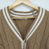 スローン SLOANE 23AW 5Gケーブル ライン Vネックカーディガン レディース JPN:1