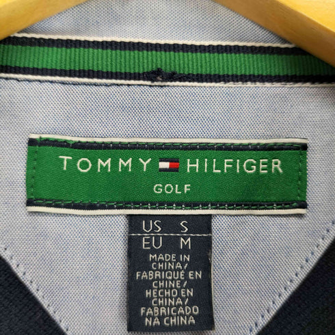 トミーヒルフィガーゴルフ TOMMY HILFIGER GOLF ロゴ刺繍 ポロシャツ メンズ import:S