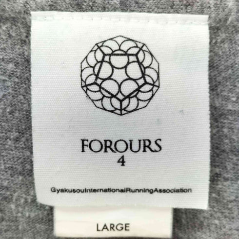 forours 4Gプリント長袖カットソー メンズ JPN:2