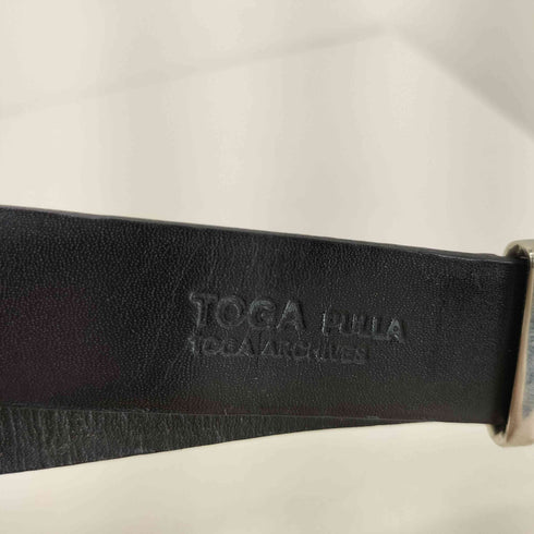 トーガプルラ TOGA PULLA Double buckle belt ダブルバックルベルト レディース