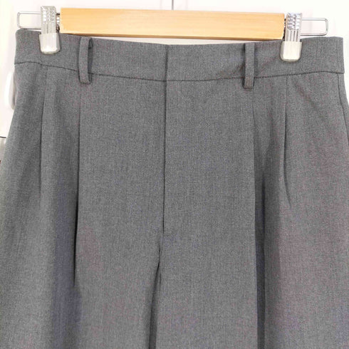 ユニクロ UNIQLO タックワイドパンツ レディース JPN:L