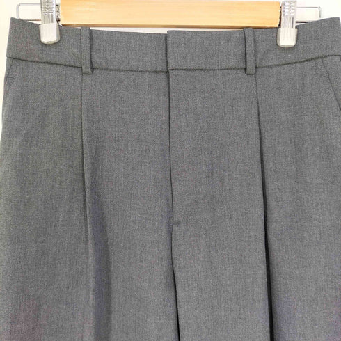ユニクロ UNIQLO タックワイドパンツ レディース JPN:L