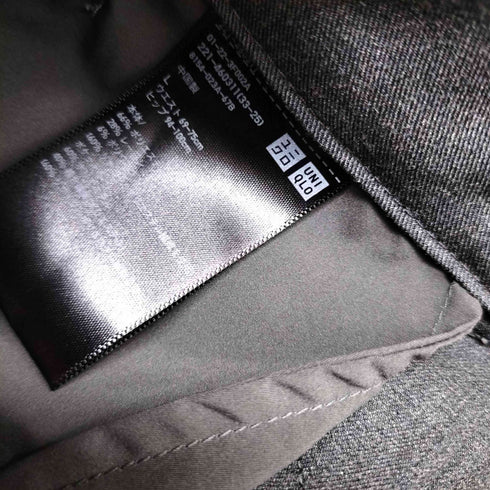 ユニクロ UNIQLO タックワイドパンツ レディース JPN:L
