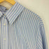 ザラ ZARA バックリボンストライプオーバーサイズシャツ レディース import:M
