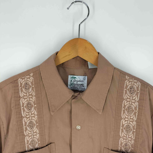 ドグァジャベーラ GUAYABERA 半袖キューバシャツ メンズ import:L