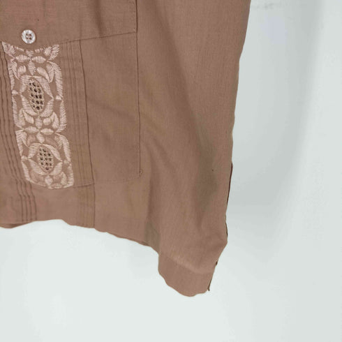 ドグァジャベーラ GUAYABERA 半袖キューバシャツ メンズ import:L