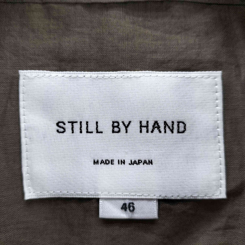スティルバイハンド STILL BY HAND Double tailoring shirt メンズ JPN:46