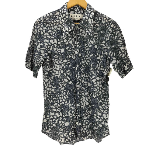 マルニ MARNI 総柄 コットン S/S シャツ メンズ EUR:46