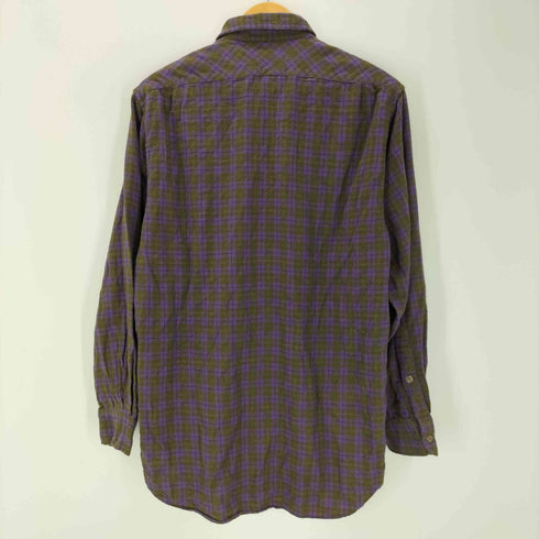 バナナリパブリック BANANA REPUBLIC チェック柄 コットンネルシャツ メンズ JPN:M