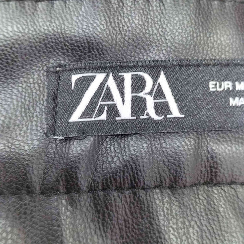 ザラ ZARA フェイクレザーミニスカート レディース JPN:M