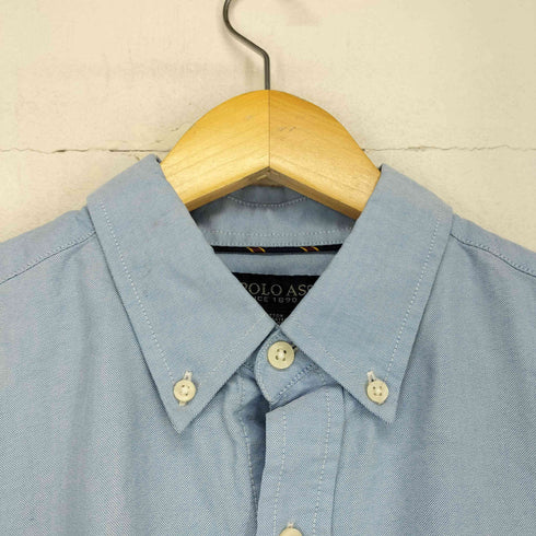 ユーエスポロアッスン U.S.POLO ASSN 刺繍ロゴボタンダウンL/S シャツ メンズ JPN:L