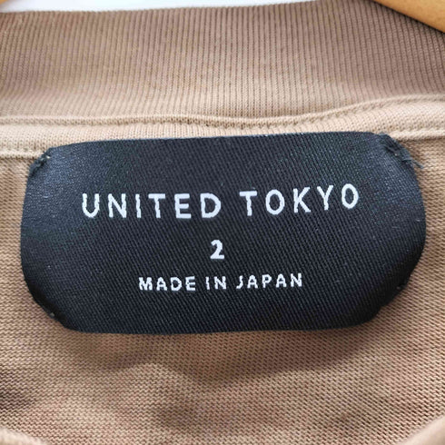 ユナイテッドトウキョウ UNITED TOKYO ギザコットンオーバーサイズTee メンズ JPN:2