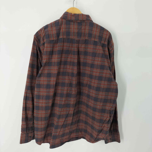 エディーバウアー Eddie Bauer ワンポケットチェックシャツ ボタンダウン オーバーサイズ メンズ JPN:XL