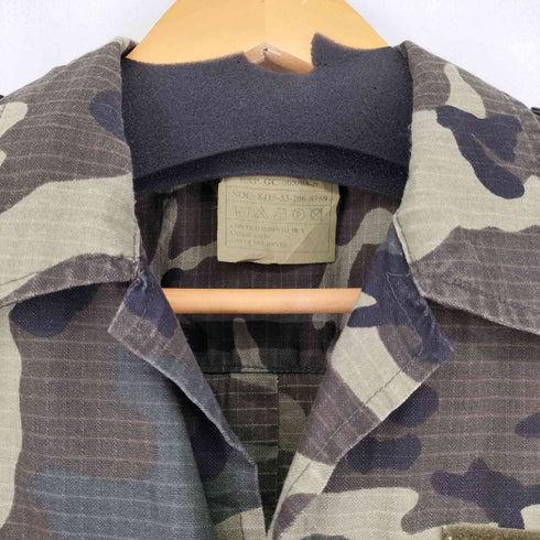 スペイン軍 リップストップ コンバットシャツ メンズ