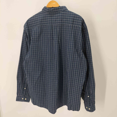 エディーバウアー Eddie Bauer ワンポケットチェックシャツ ボタンダウン オーバーサイズ メンズ JPN:XL