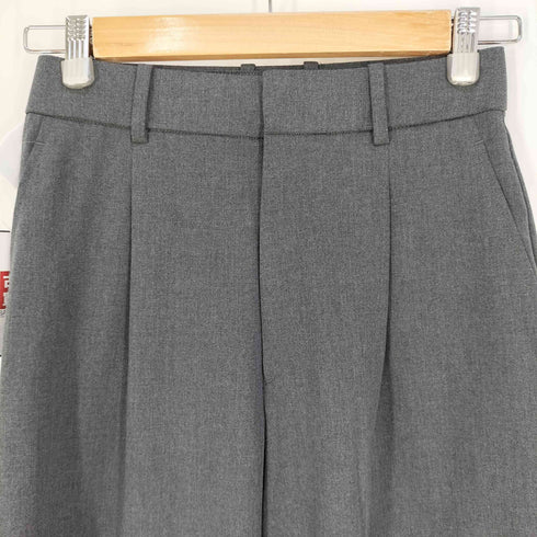 ユニクロ UNIQLO タックワイドパンツ レディース JPN:S