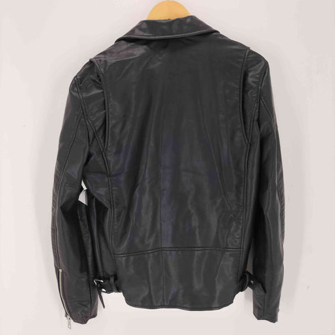 ザラ ZARA ダブルライダースジャケット メンズ import:M