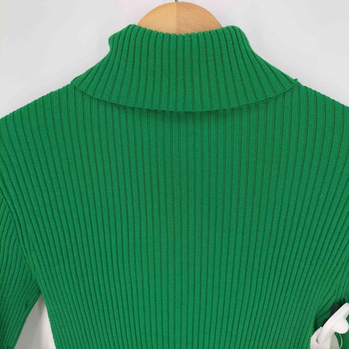 レイビームス Ray BEAMS 14G リブ タートルネック ニット レディース