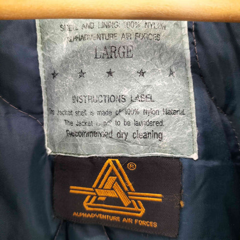 アルファインダストリーズ ALPHA INDUSTRIES CWU-45/P フライトジャケット メンズ JPN:L