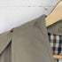 アクアスキュータム AQUASCUTUM NADE IN ENGLAND 裏地チェックトレンチコート メンズ