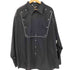 Laravan ビンテージ スナップボタンシャツ メンズ XXXXL