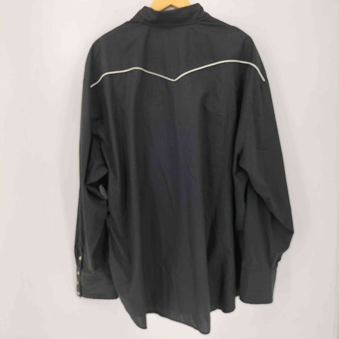Laravan ビンテージ スナップボタンシャツ メンズ XXXXL