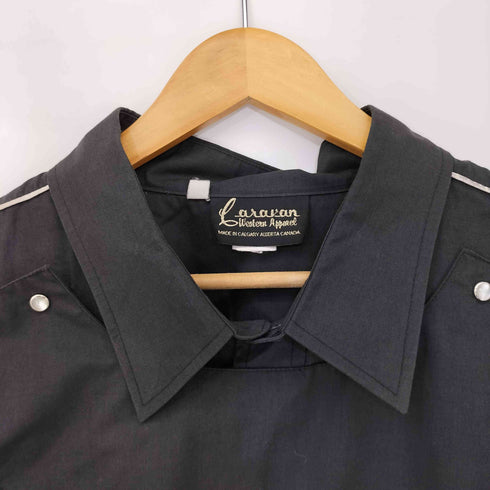 Laravan ビンテージ スナップボタンシャツ メンズ XXXXL