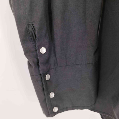 Laravan ビンテージ スナップボタンシャツ メンズ XXXXL