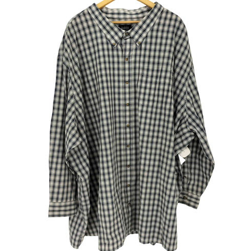 ハーバーベイ HARBOR BAY オーバーサイズチェックBDシャツ メンズ 6XL