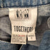 TOGETHERI レースデザインデニムジャケット レディース JPN:S