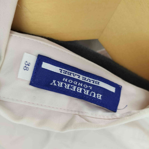 バーバリーブルーレーベル BURBERRY BLUE LABEL ホース刺繍 L/Sシャツ レディース JPN:38