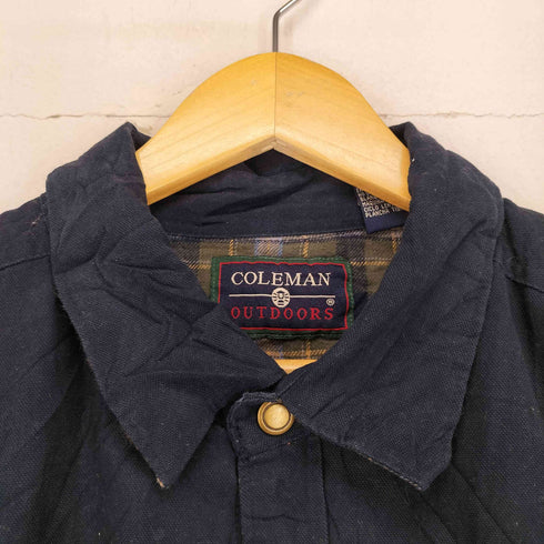 コールマン COLEMAN 裏地チェックコットンシャツ メンズ JPN:XXL