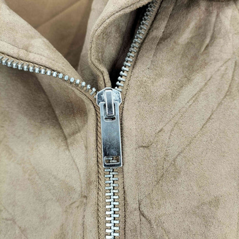 オールドネイビー OLD NAVY スエードダブルライダースジャケット レディース JPN:M