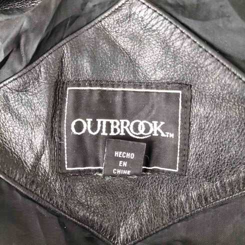 アウトブルック OUTBROOK リアルレザー4Bジャケット レディース JPN:M