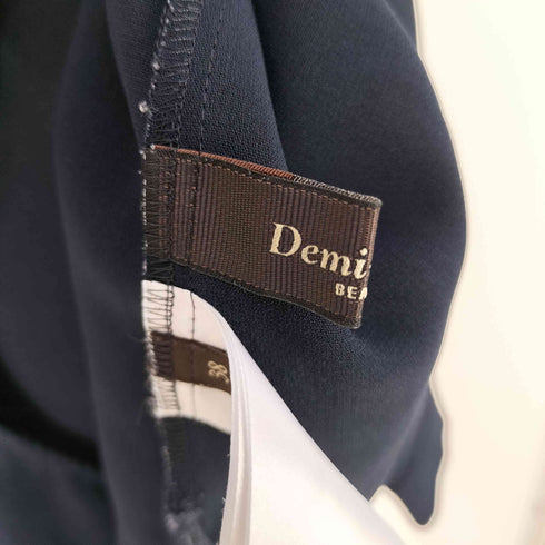 デミルクスビームス Demi-Luxe BEAMS バックデザイン長袖ブラウス レディース JPN:38